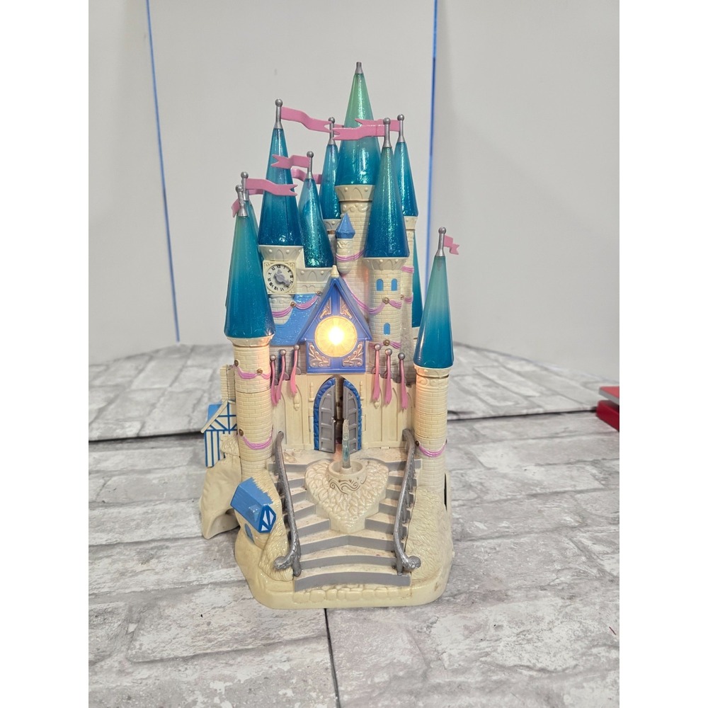 Trendmasters Vtg 1996 Disney Cinderella Star Castle Sounds Music VIDEO incomplet
